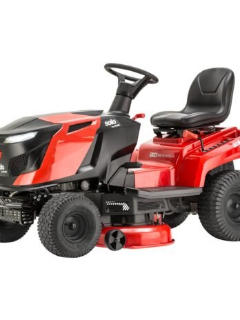 solo by AL-KO Easy T14-92.6 HDS-A Petrol Side Discharge Lawn Tractor 92cm